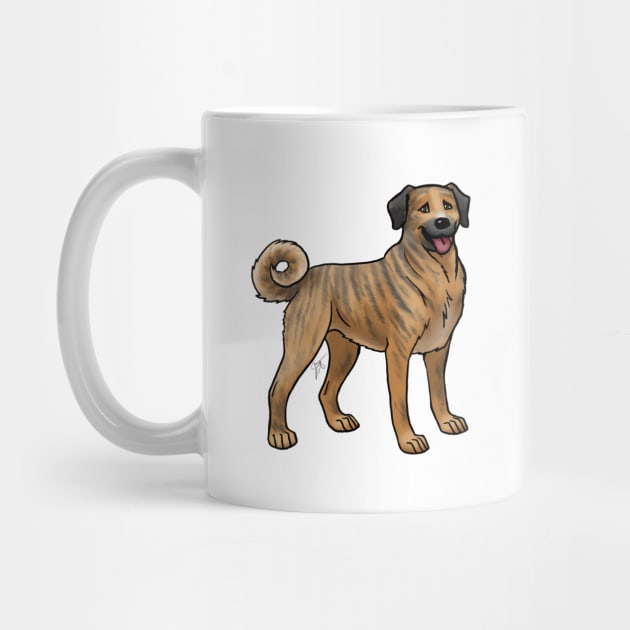 Dog - Anatolian Shepherd - Brindle by Jen's Dogs Custom Gifts and Designs